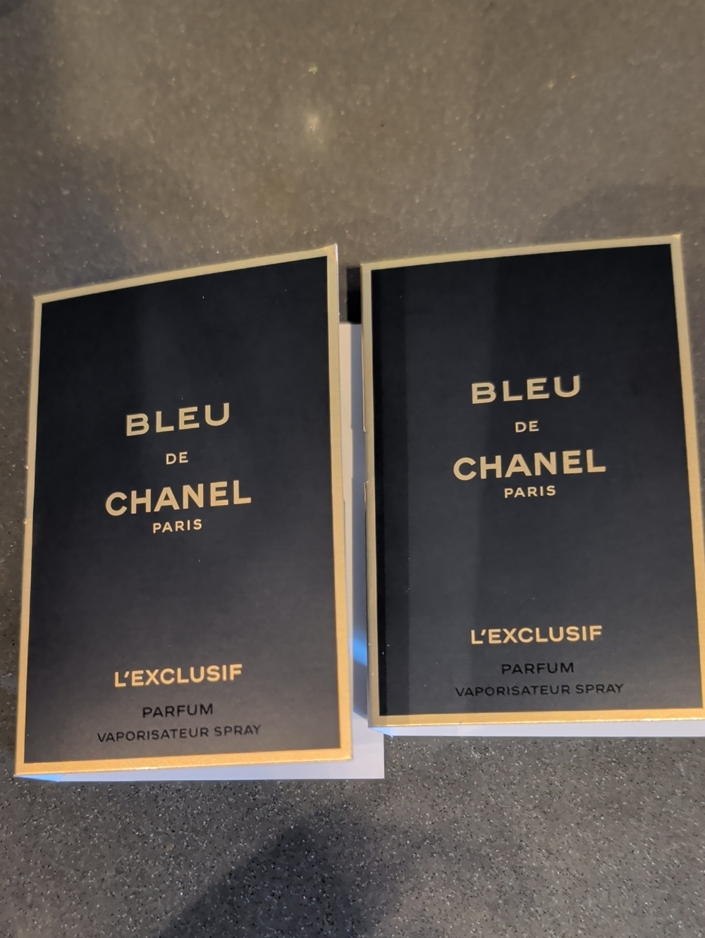 CHANEL Bleu de Chanel L'Exclusif Parfum - Two 1.5 Ml Samples